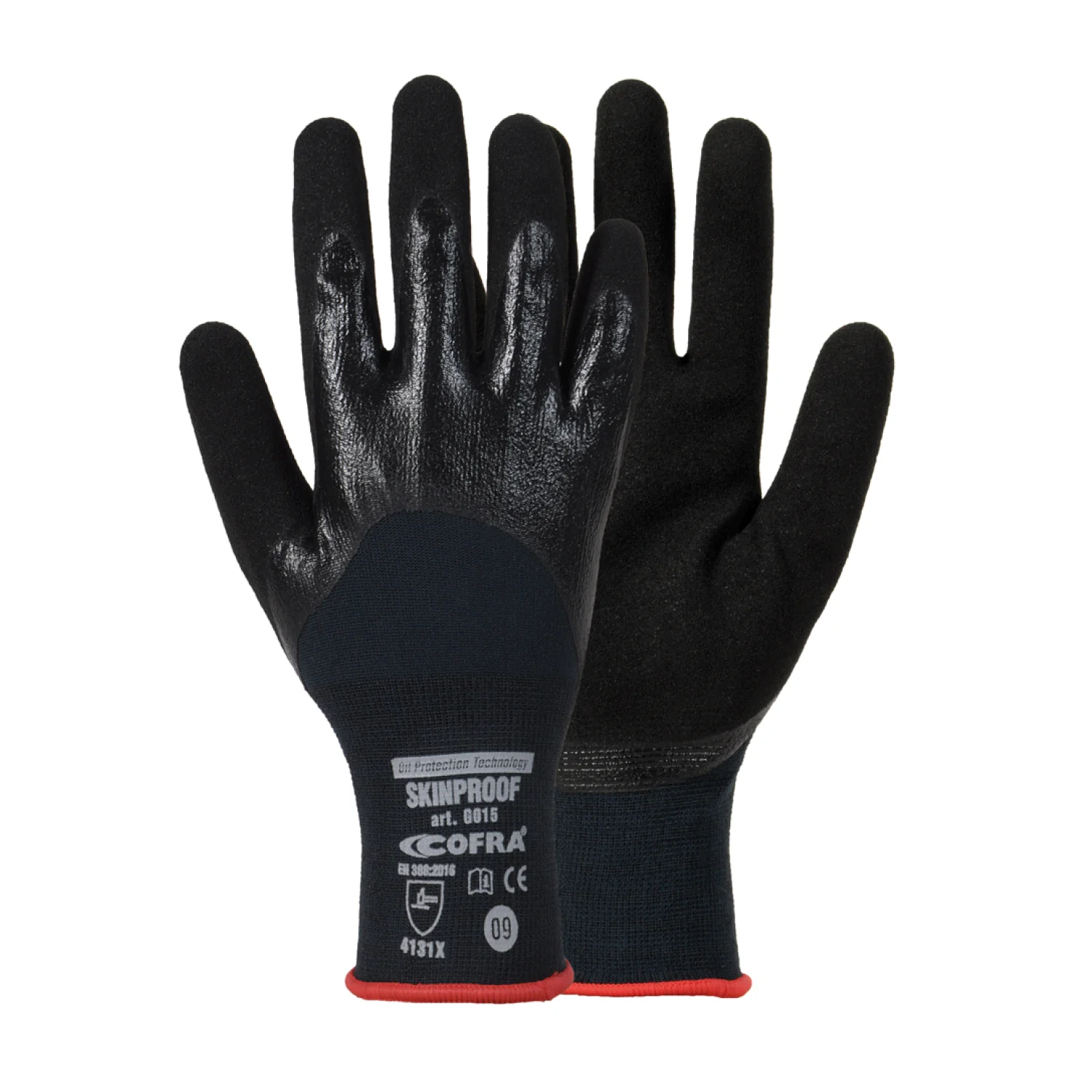 COFRA Skinproof CRT/DOZ védőkesztyű Blu-ve/ne