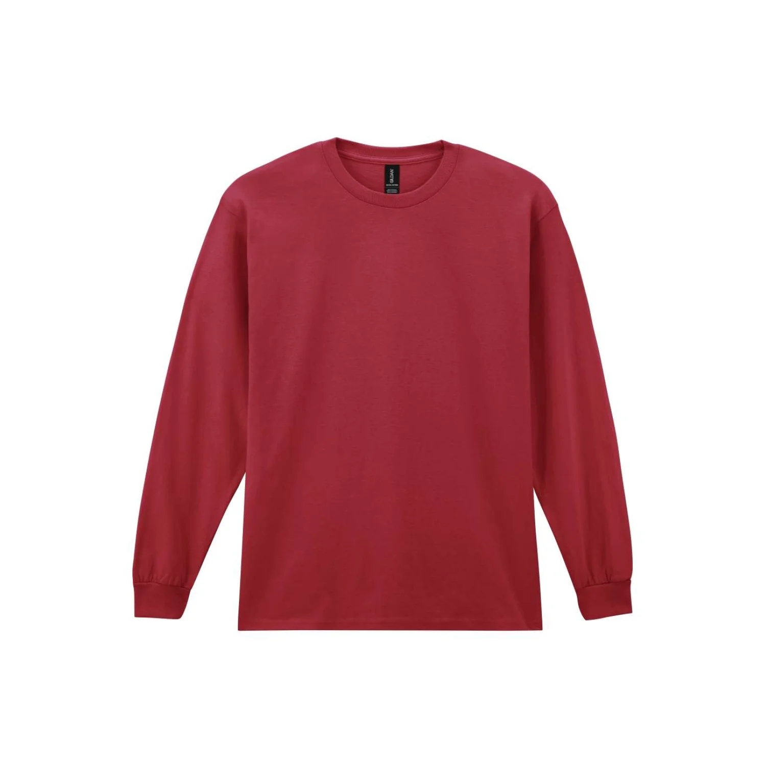 Gildan Ultra COTTON™ felnőtt hosszú ujjú póló Cardinal Red