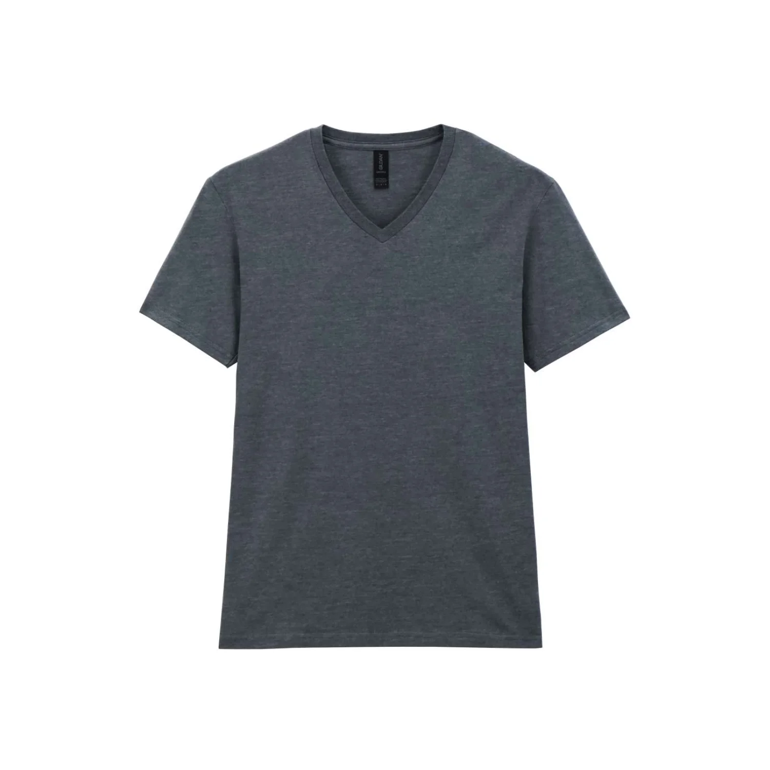 Gildan SOFTSTYLE™ felnőtt v-nyakú póló Dark Heather