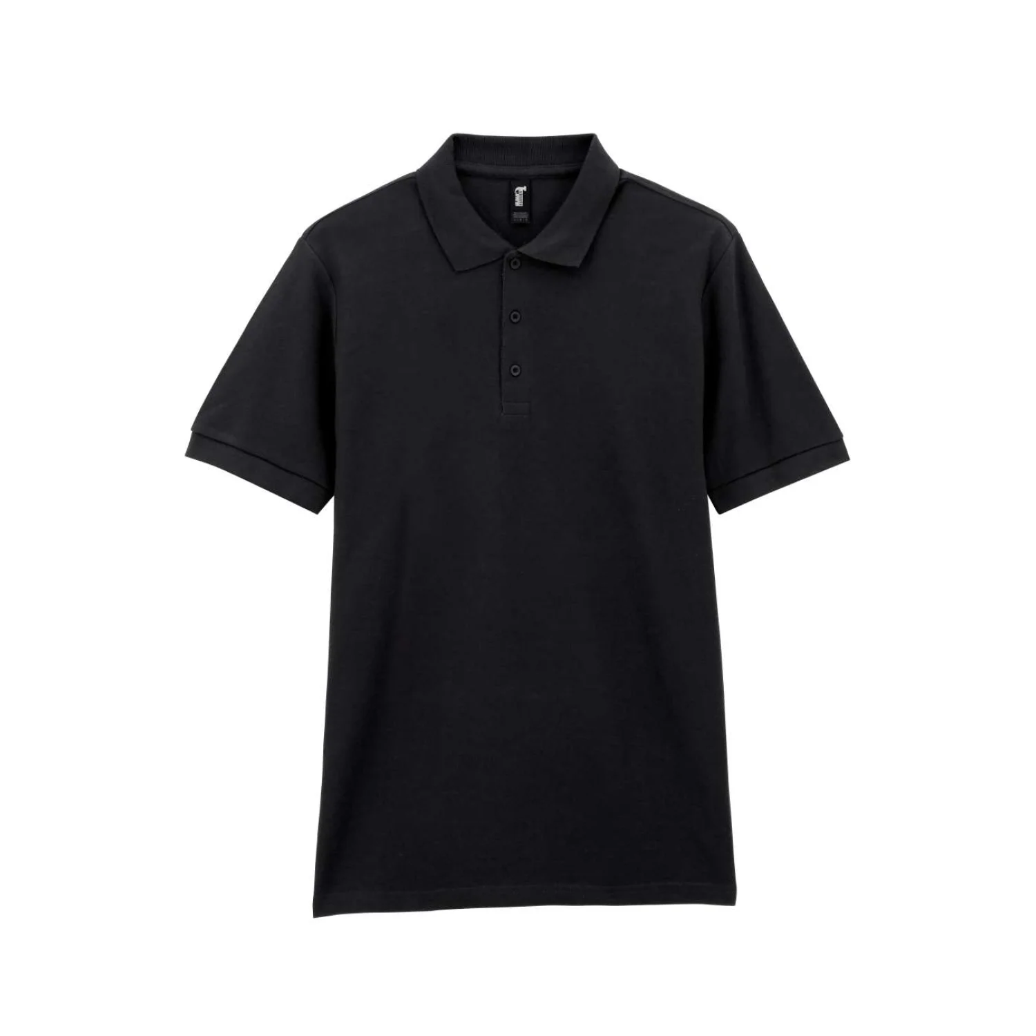 Gildan Premium COTTON® felnőtt dula piqué póló Black