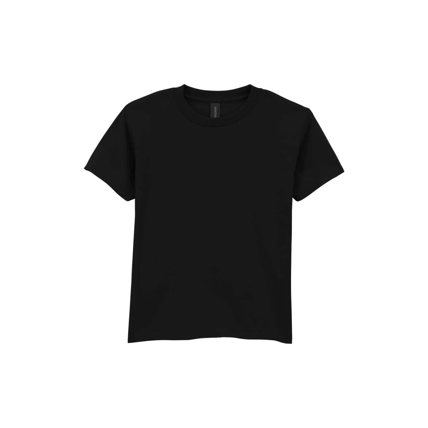 Gildan SOFTSTYLE™ midweight gyermek póló Pitch Black