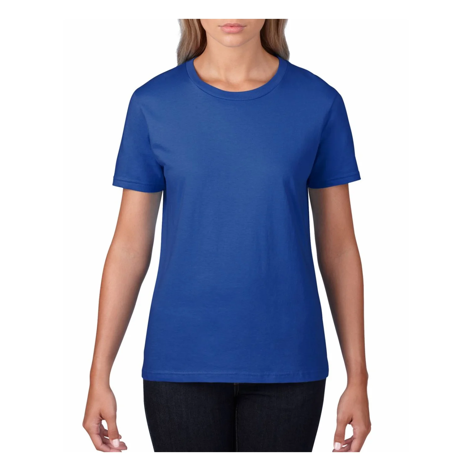 Gildan Premium COTTON® női póló Royal