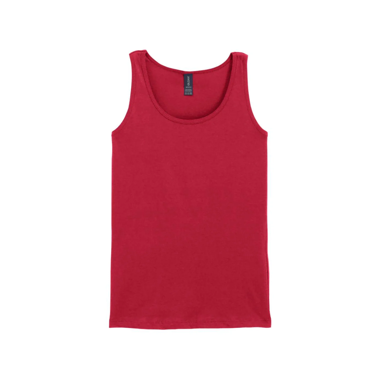 Gildan SOFTSTYLE™ női trikó póló Cherry Red