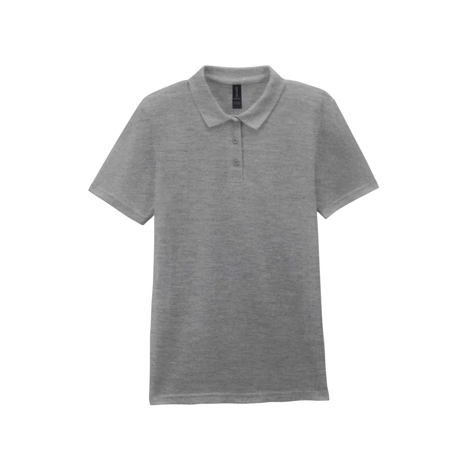 Gildan SOFTSTYLE™ női dupla piqué póló RS Sport Grey