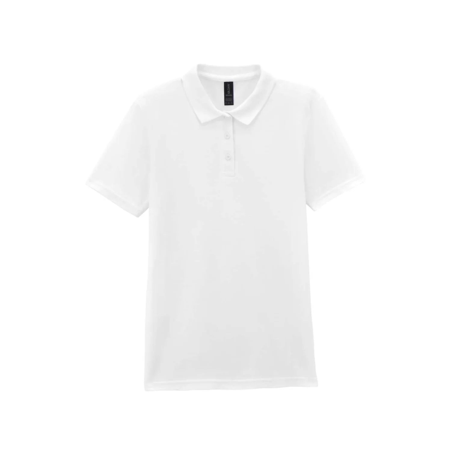 Gildan SOFTSTYLE™ női dupla piqué póló White