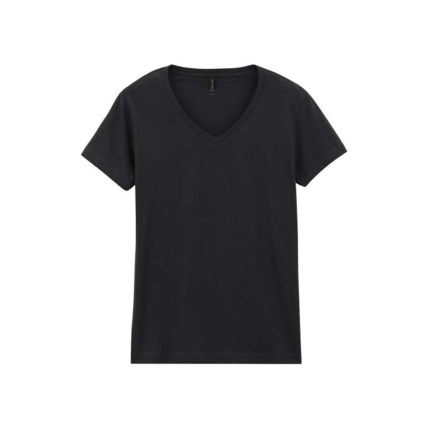 Gildan SOFTSTYLE™ női v-nyakú póló Black
