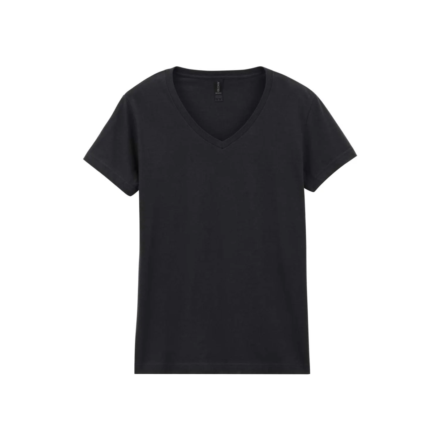 Gildan SOFTSTYLE™ női v-nyakú póló Black