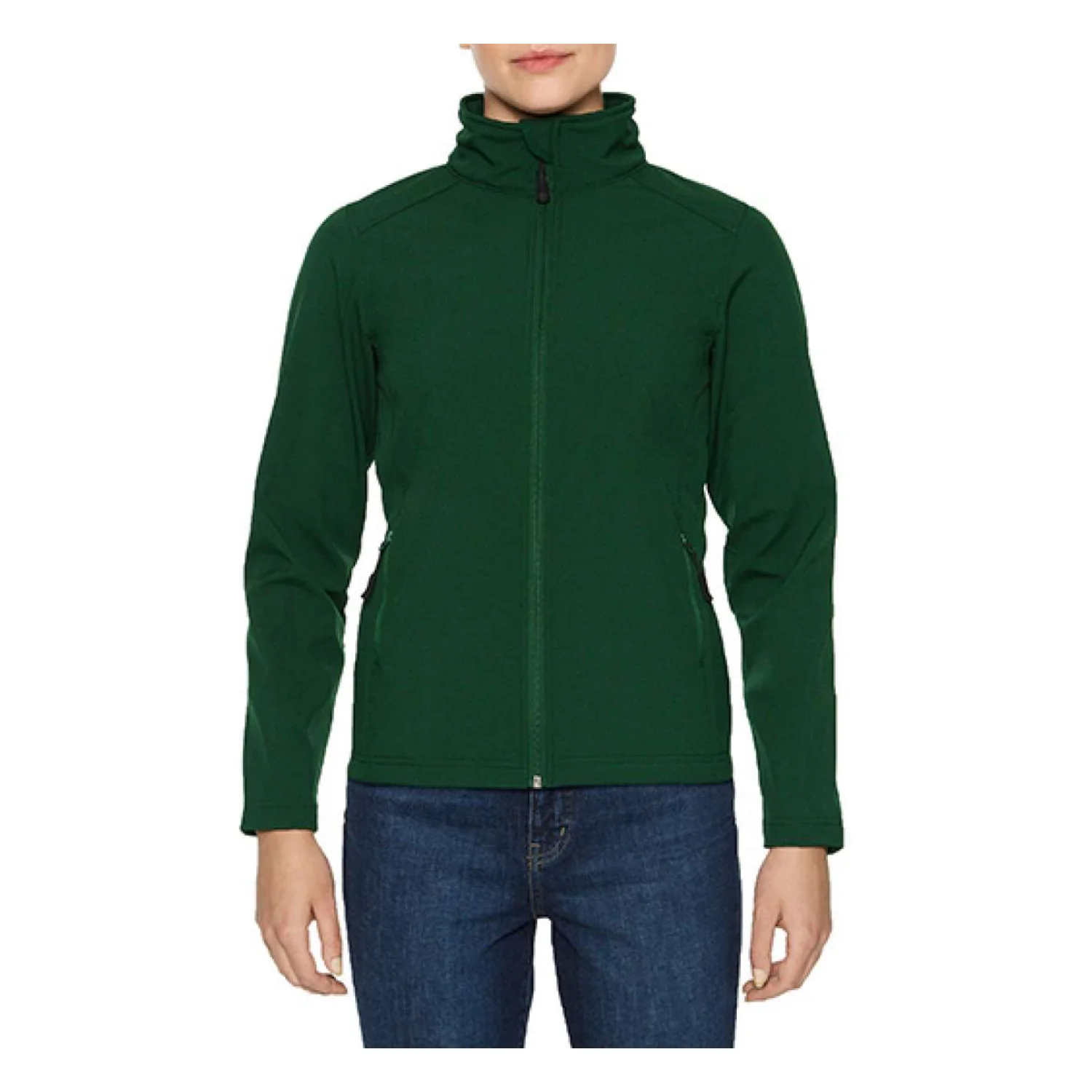 Gildan Hammer női softshell kabát kabátok és dzseki Forest Green