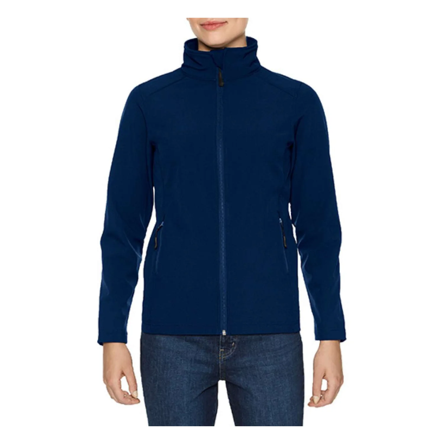 Gildan Hammer női softshell kabát kabátok és dzseki Navy