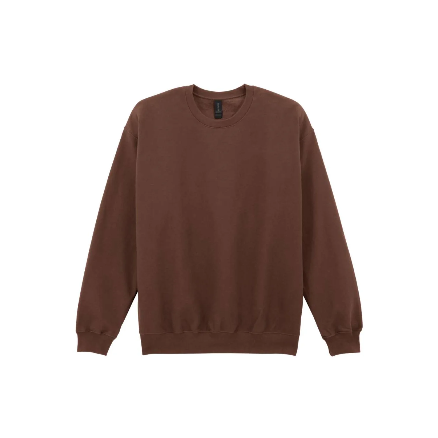 Gildan SOFTSTYLE™ midweight felnőtt környakas pulóver pulóverek és kardigán Cocoa
