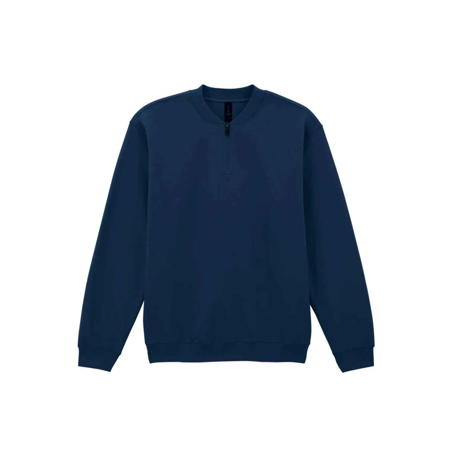 Gildan SOFTSTYLE™ midweight felnőtt 1/4 cipzáras pulóver pulóverek és kardigán Navy