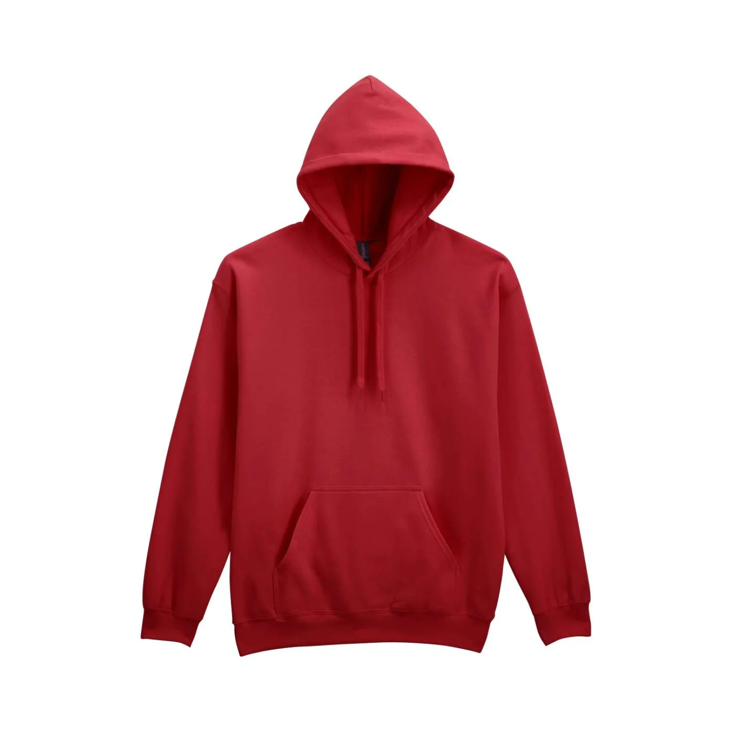 Gildan SOFTSTYLE™ midweight felnőtt kapucnis pulóver pulóverek és kardigán Cardinal Red