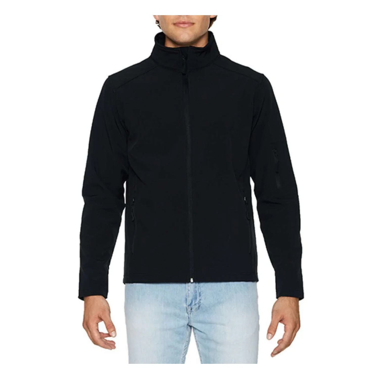 Gildan Hammer uniszex softshell kabát kabátok és dzseki Black