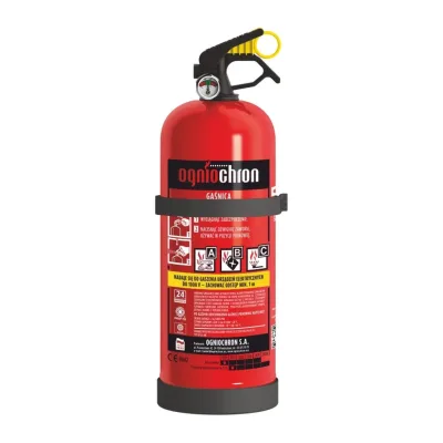 PROCERA GP-2XABC/PM 2 kg porral oltó tűzoltó készülék műanyag akasztóval