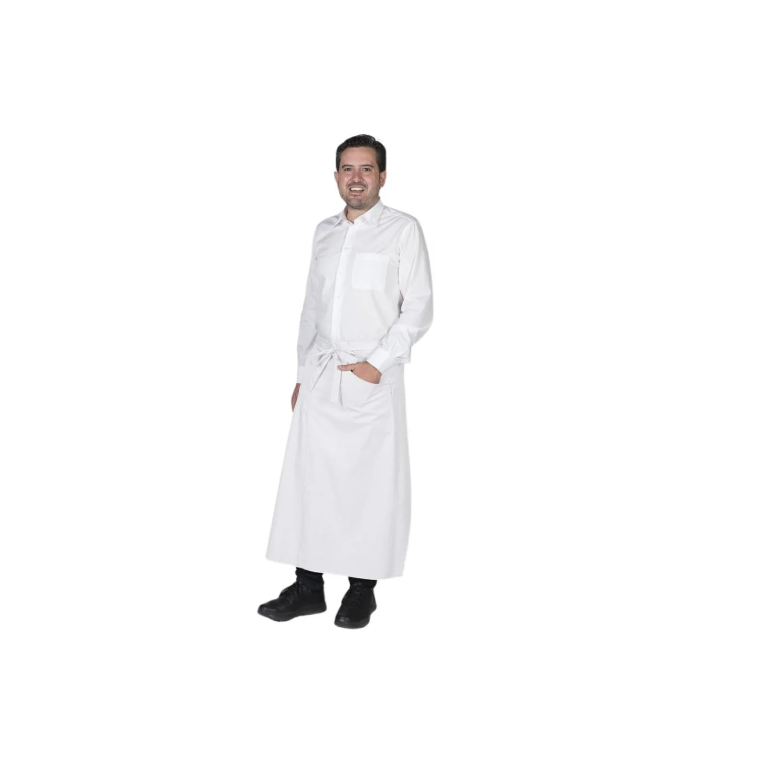 Gary’s workwear garys - french derekas kötény fehér