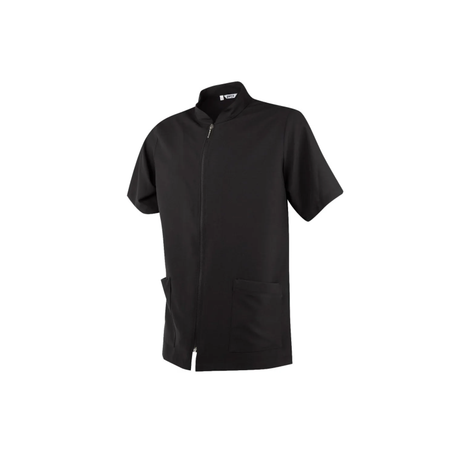GARY’S WORKWEAR GARYS - MALLORCA férfi cipzáras rövid ujjú felső fekete