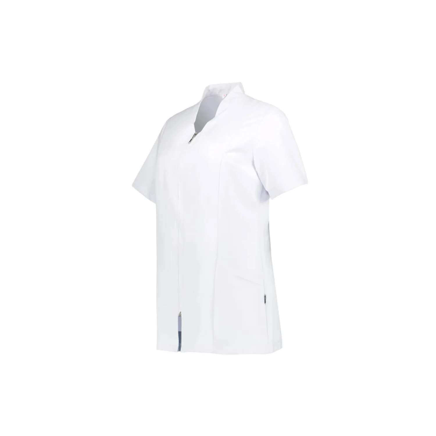 GARY’S WORKWEAR GARYS - MENORCA női cipzáras rövid ujjú felső fehér