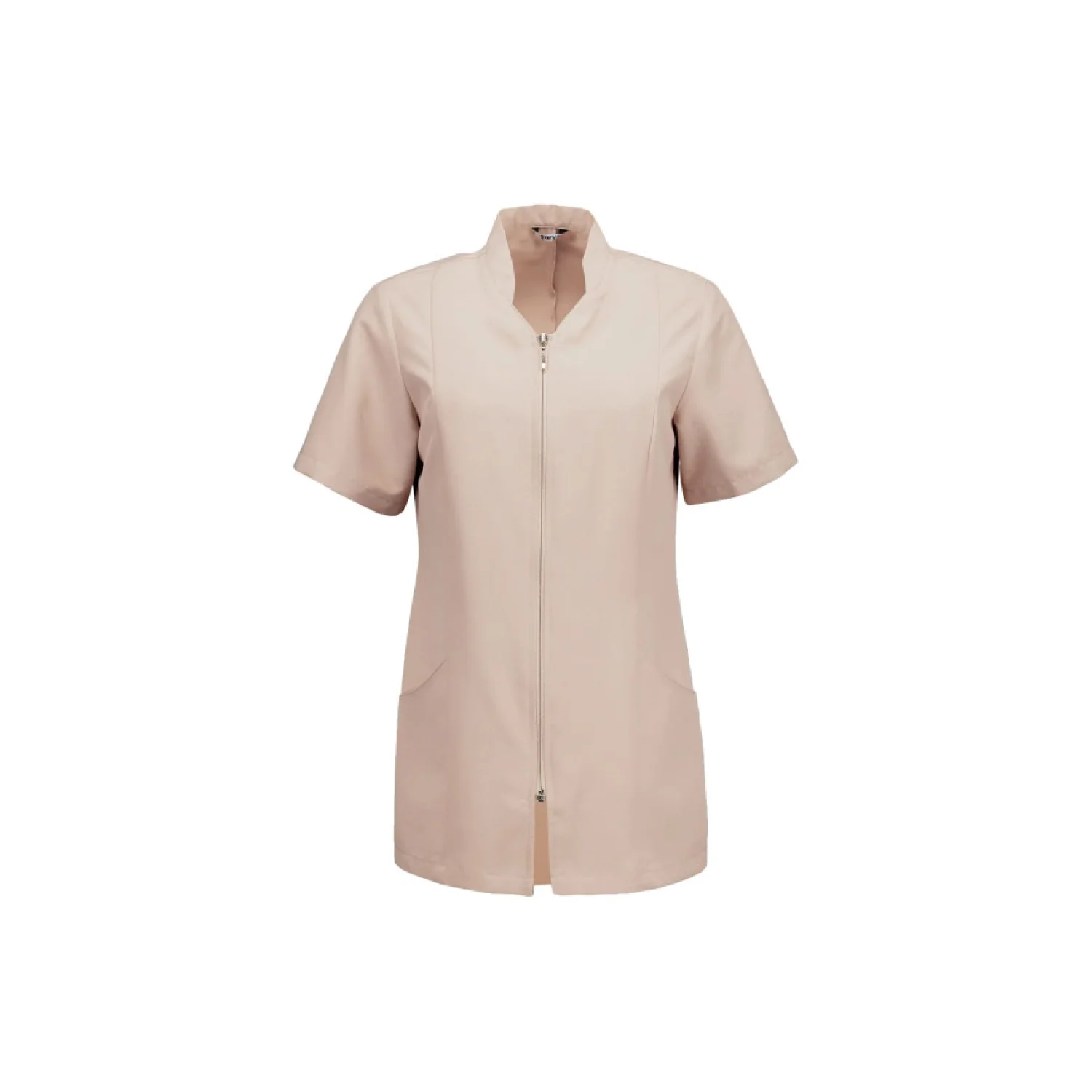 GARY’S WORKWEAR GARYS - MENORCA női cipzáras rövid ujjú felső bézs