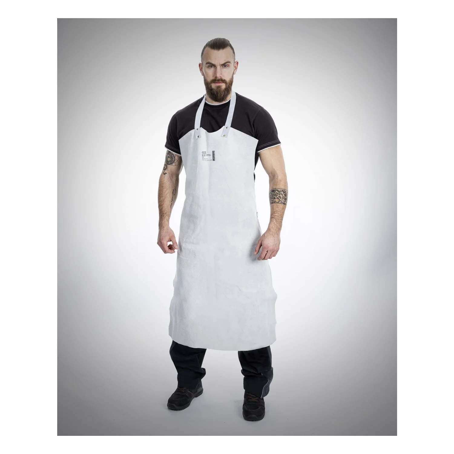 Ardon Hegesztő bőr kötény hosszú ARDON®ADIN szürke