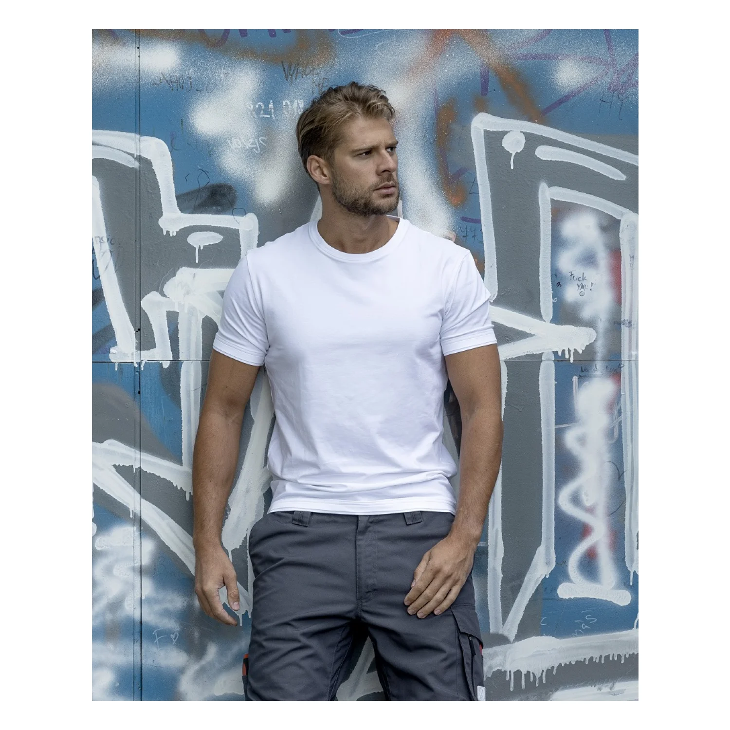 ARDON®TRENDY - rövid ujjú póló fehér