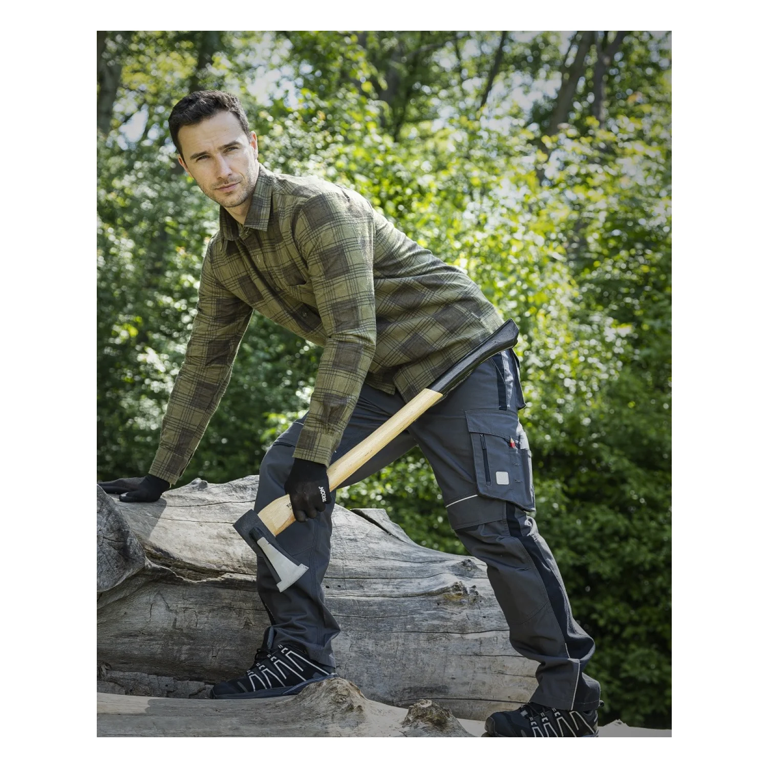 Ardon Flanel ing ARDON®URBAN khaki