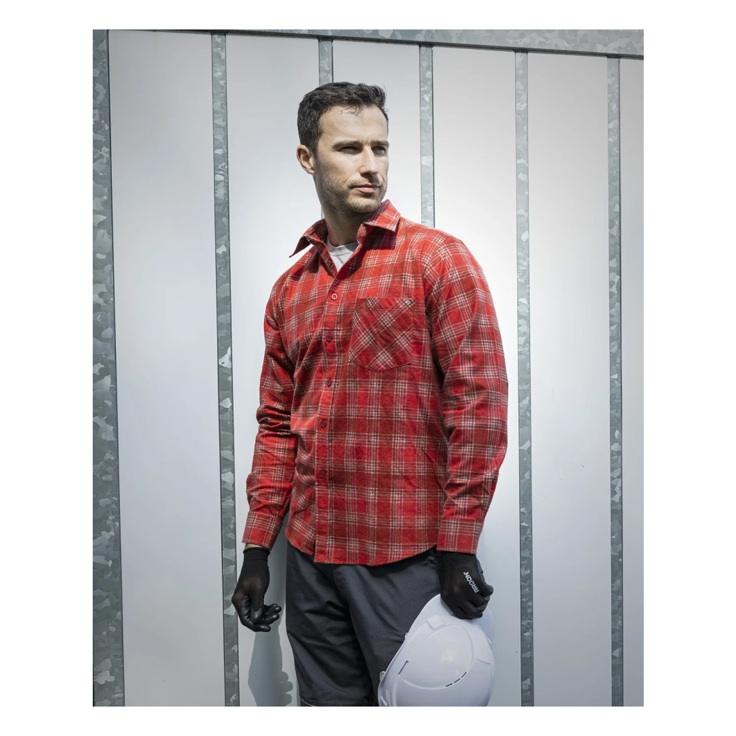 Ardon Flanel ing ARDON®URBAN piros