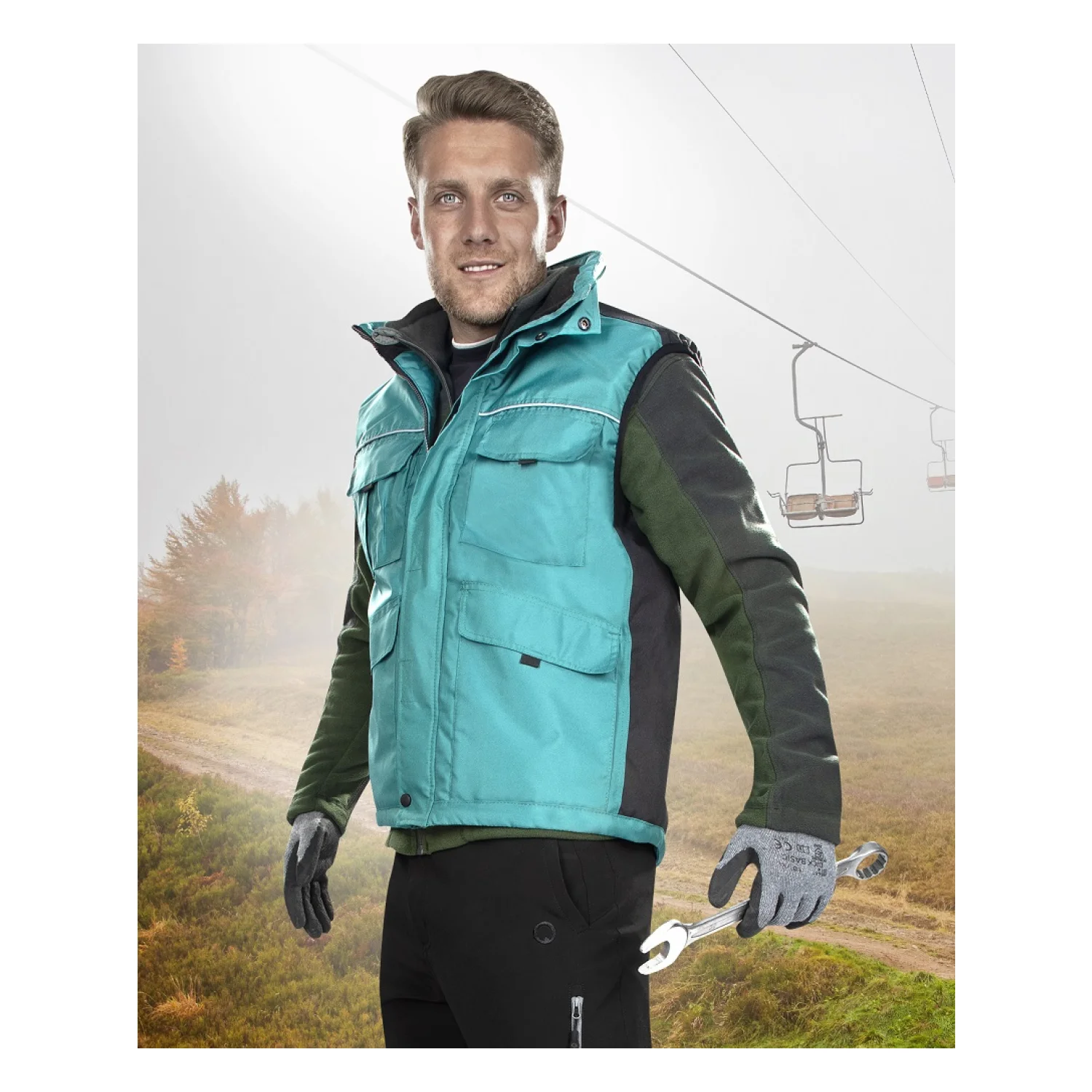 Ardon Mellény ARDON®SWEN férfi zöld