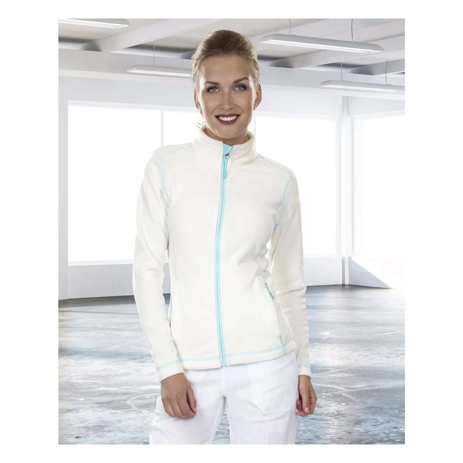 Ardon Melegítő felső fleece ARDON®YVONNE női fehér