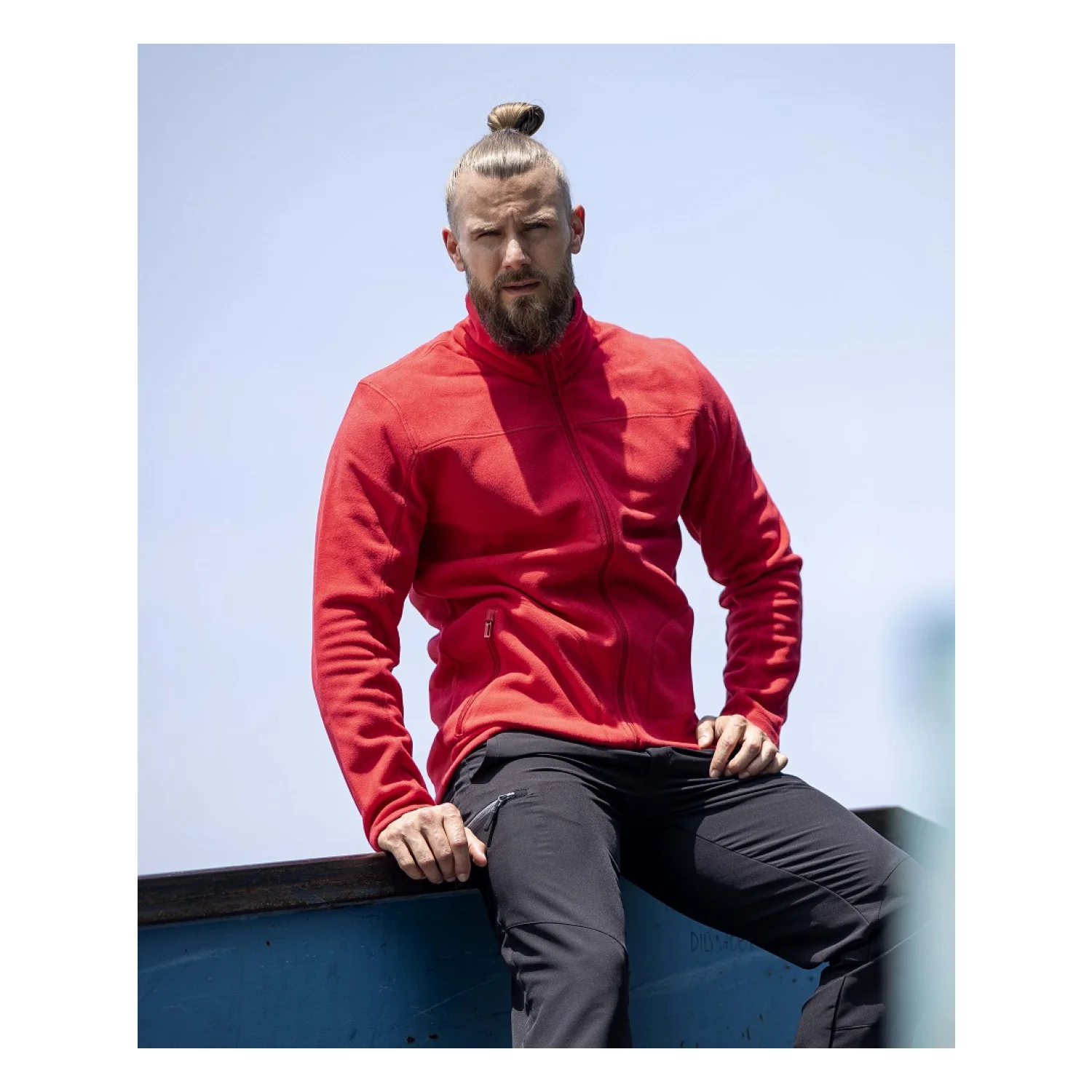 Ardon Melegítő felső fleece ARDON®JOFLEX piros