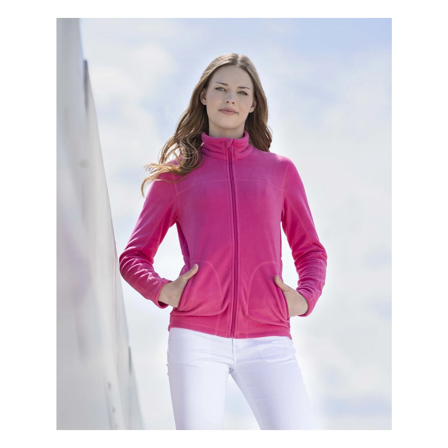 Ardon Női melegítő felső fleece ARDON®JOFLEX rózsaszín és lila