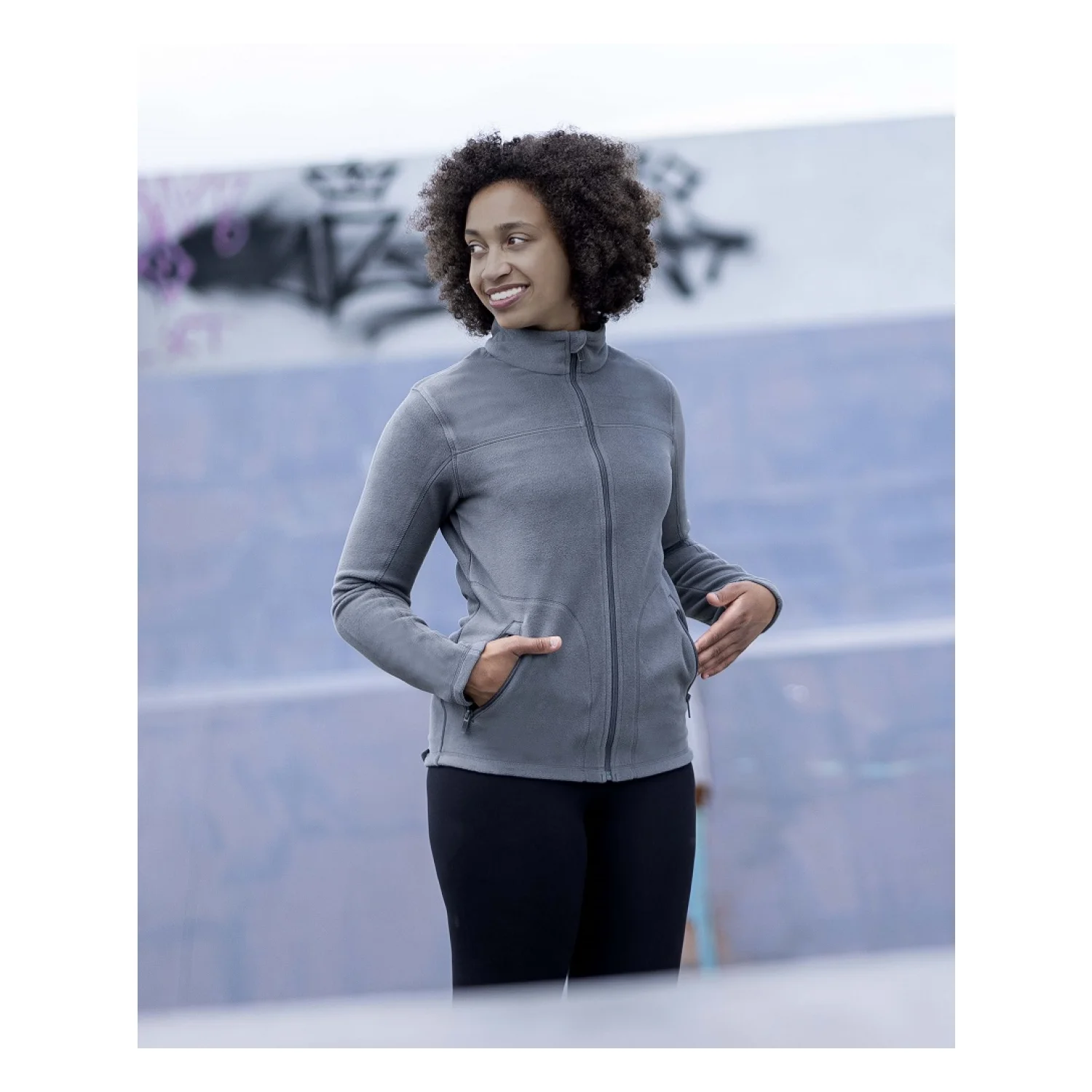 Ardon Női melegítő felső fleece ARDON®JOFLEX szürke