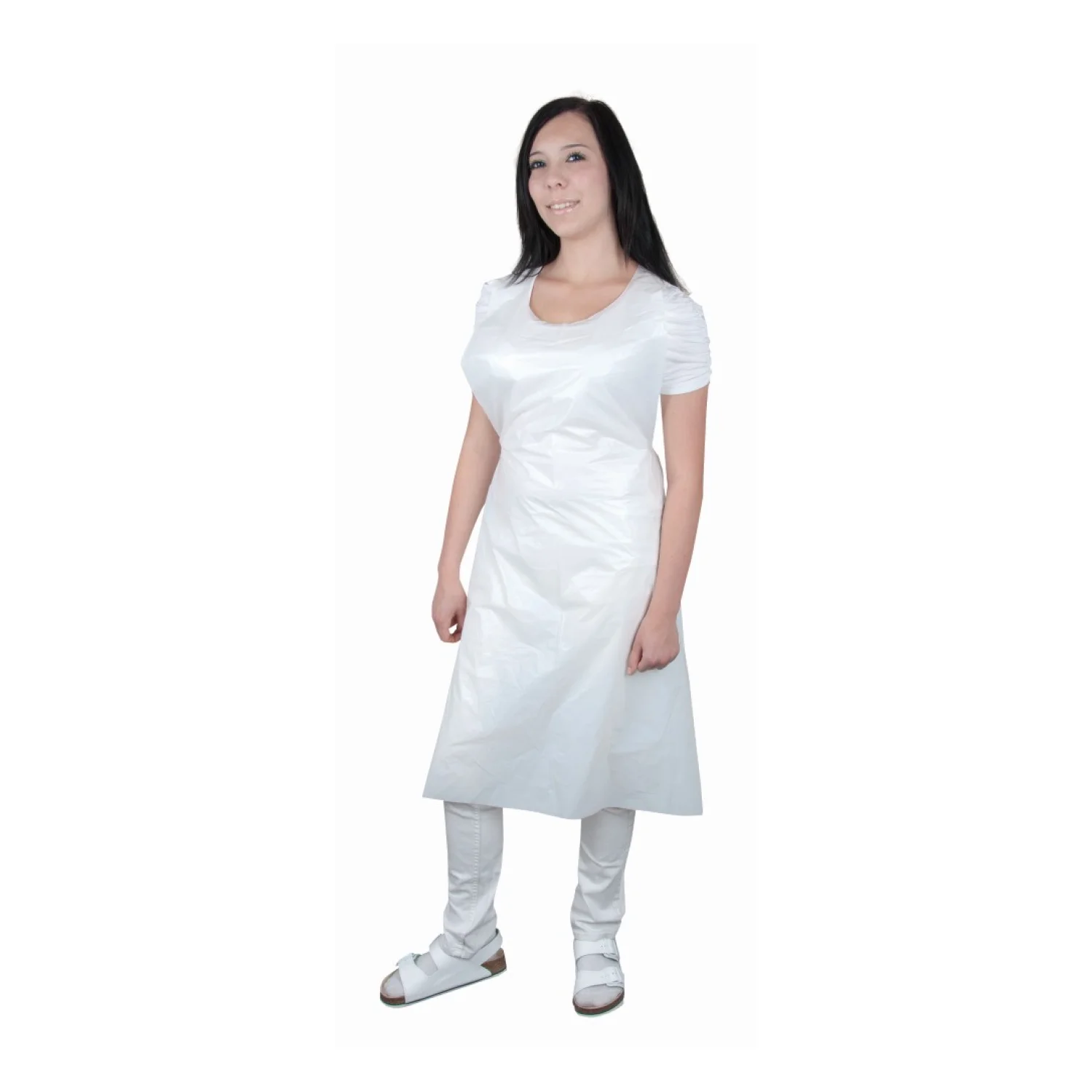 Ardon PE kötény ARDON®LAURA mér. uni 100 db/csomagolás fehér