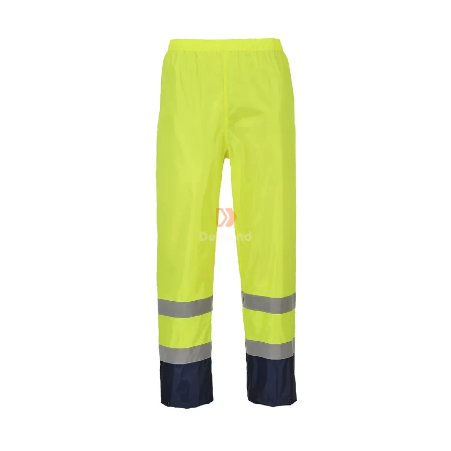 Portwest Hi-Vis Classic Contrast esőnadrág sárga / tengerészkék