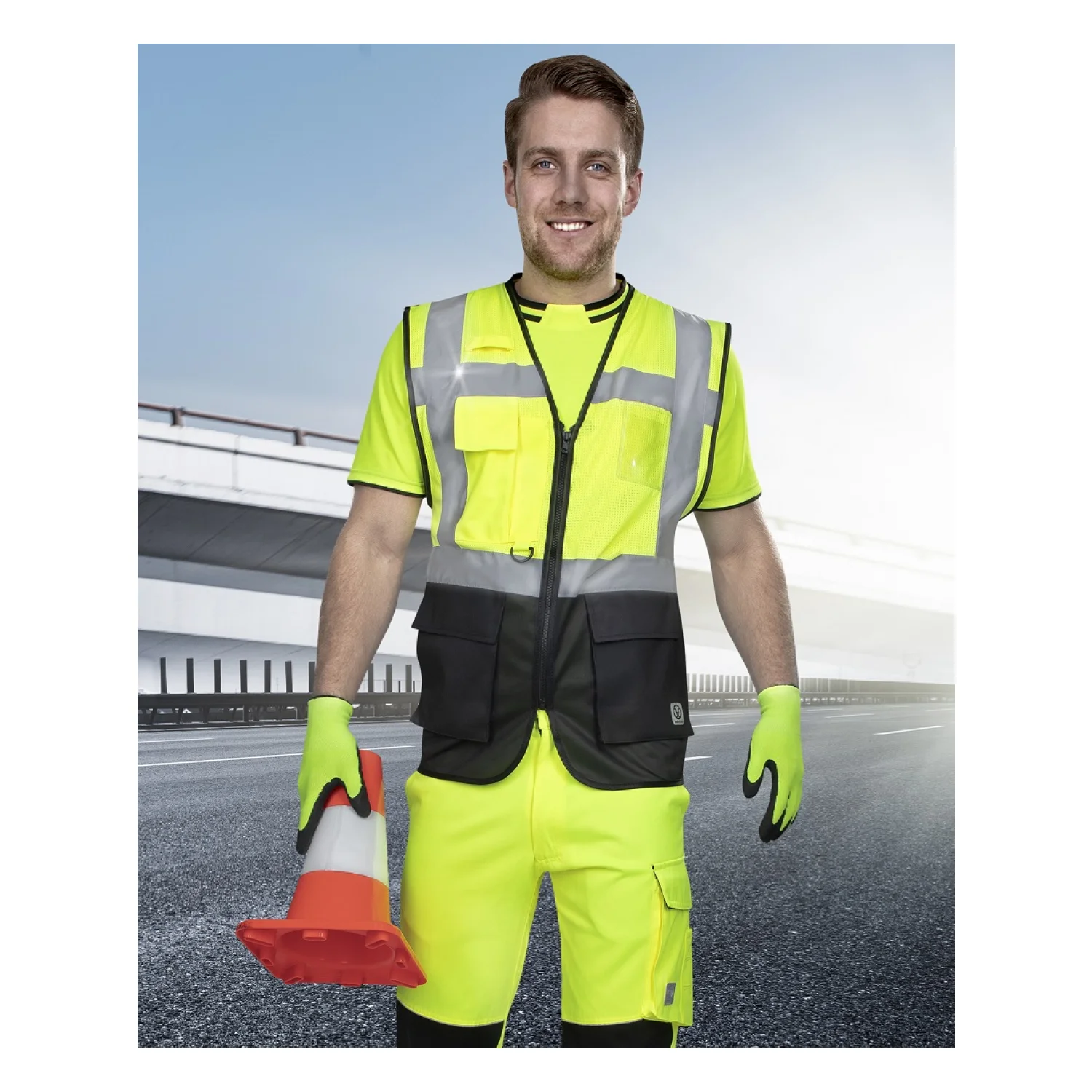Ardon Hálós menedzser mellény ARDON®SIGNAL sárga