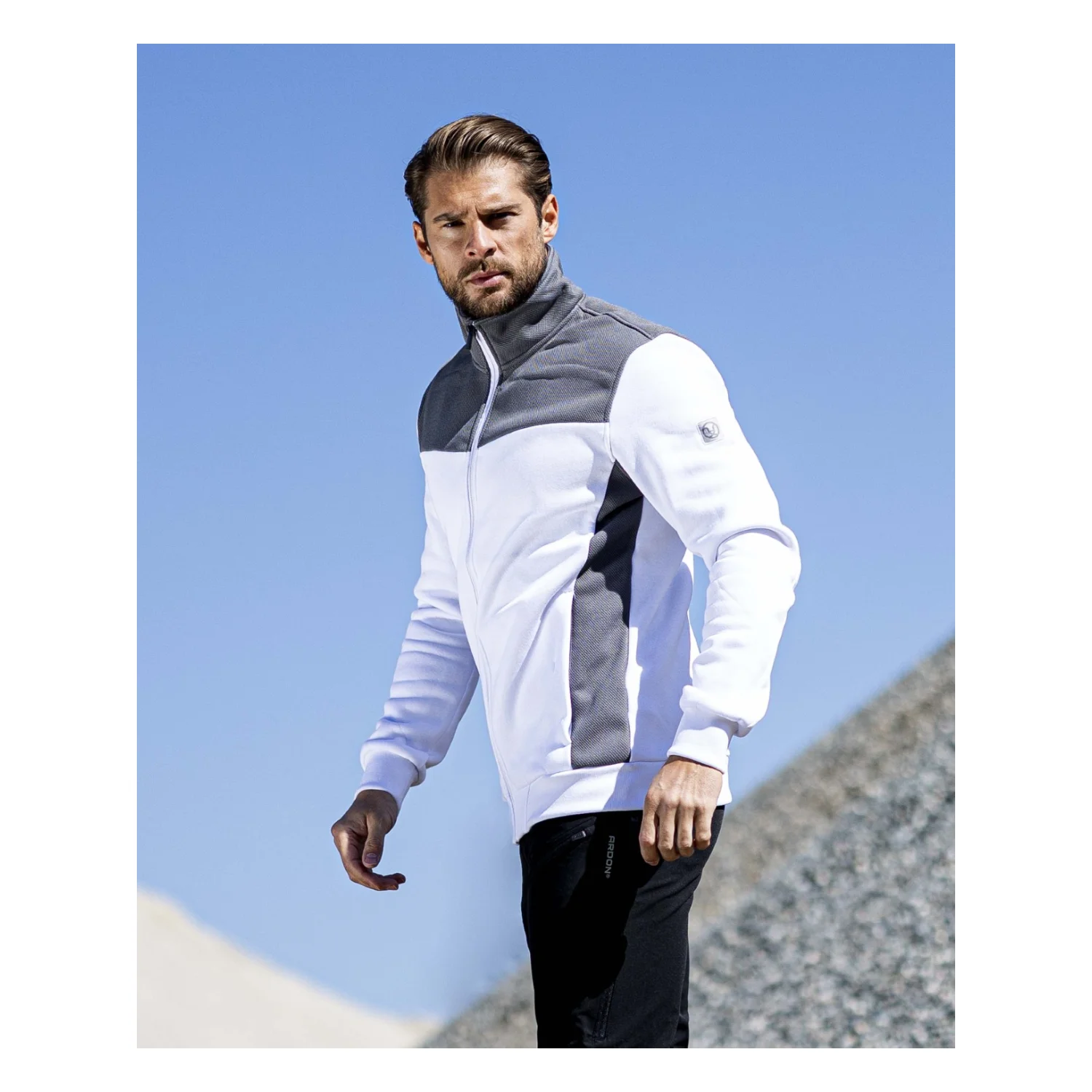 ARDON®M007 pulóver fehér