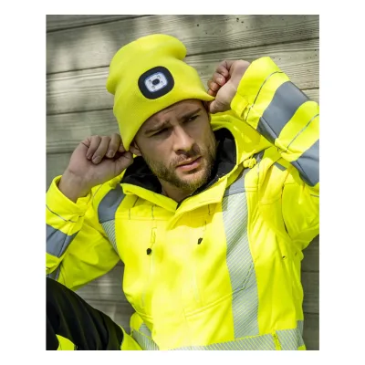 Téli sapka ARDON®BOAST LED-lámpával hi-vis