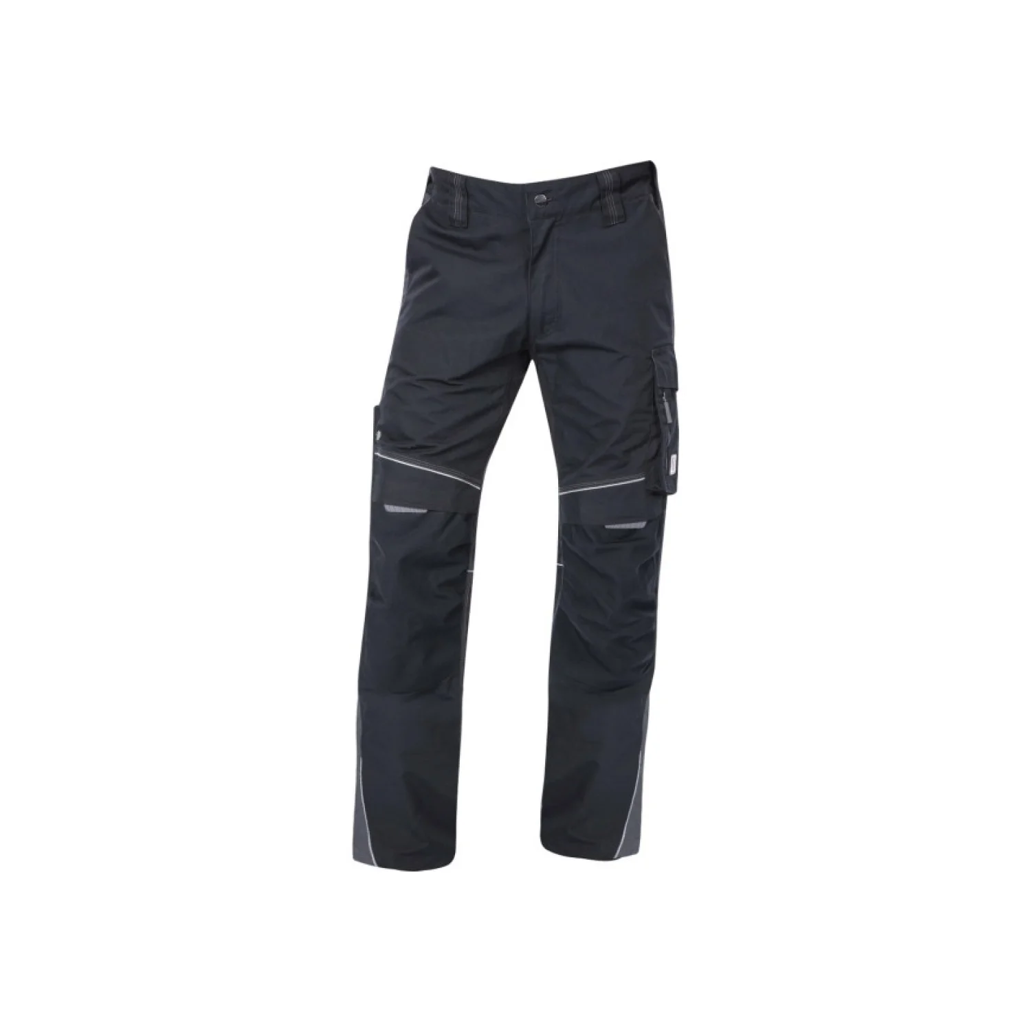 ARDON®URBAN+ férfi derekas nadrág, rövidített fekete/szürke