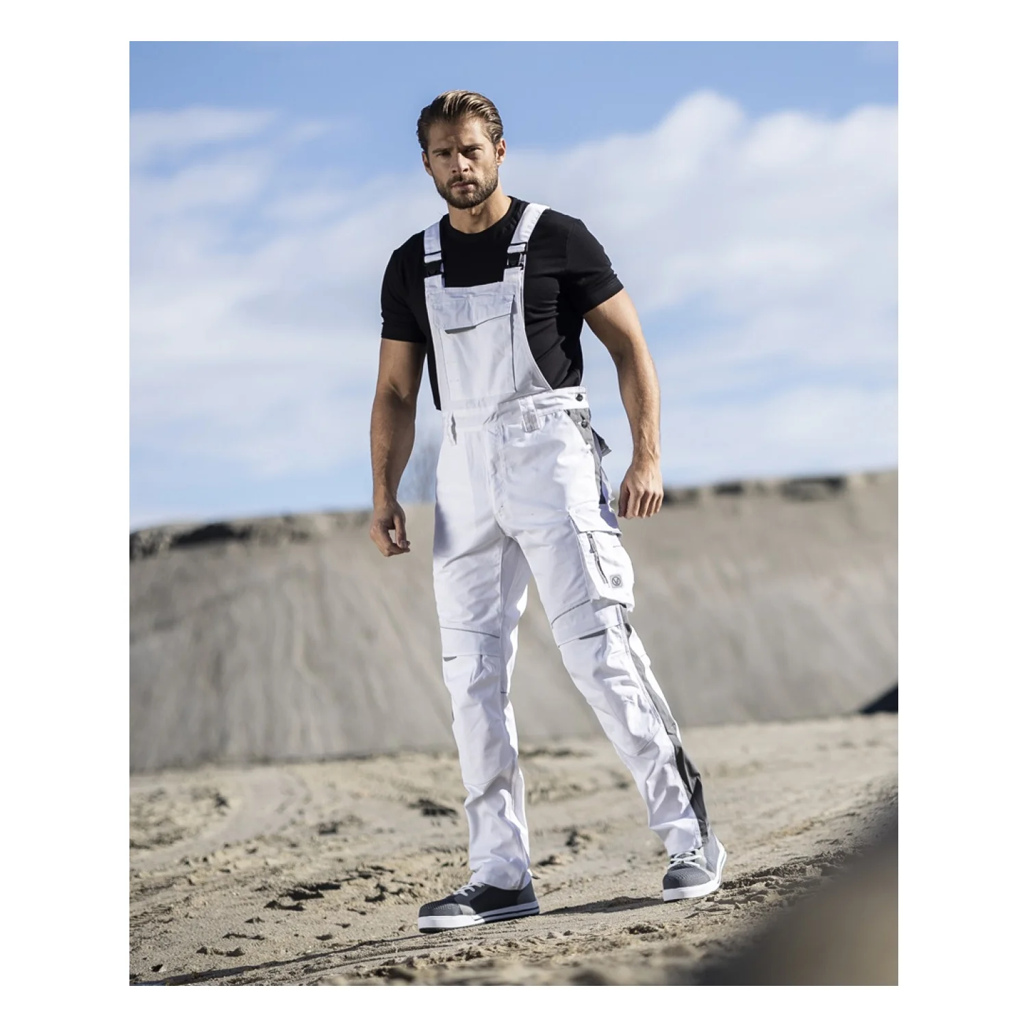 ARDON®URBAN+ férfi kantáros nadrág fehér