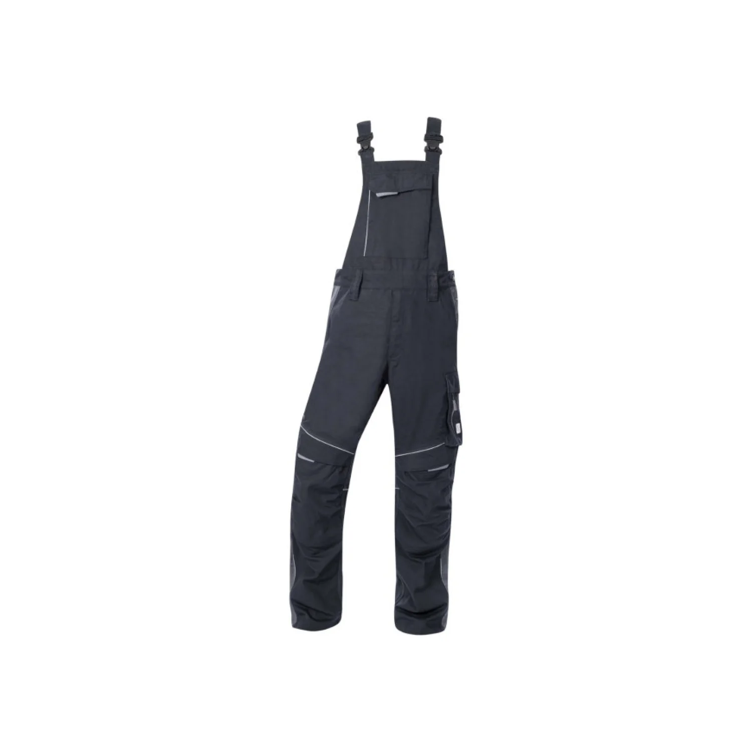 ARDON®URBAN+ férfi kantáros nadrág, hosszított fekete/szürke