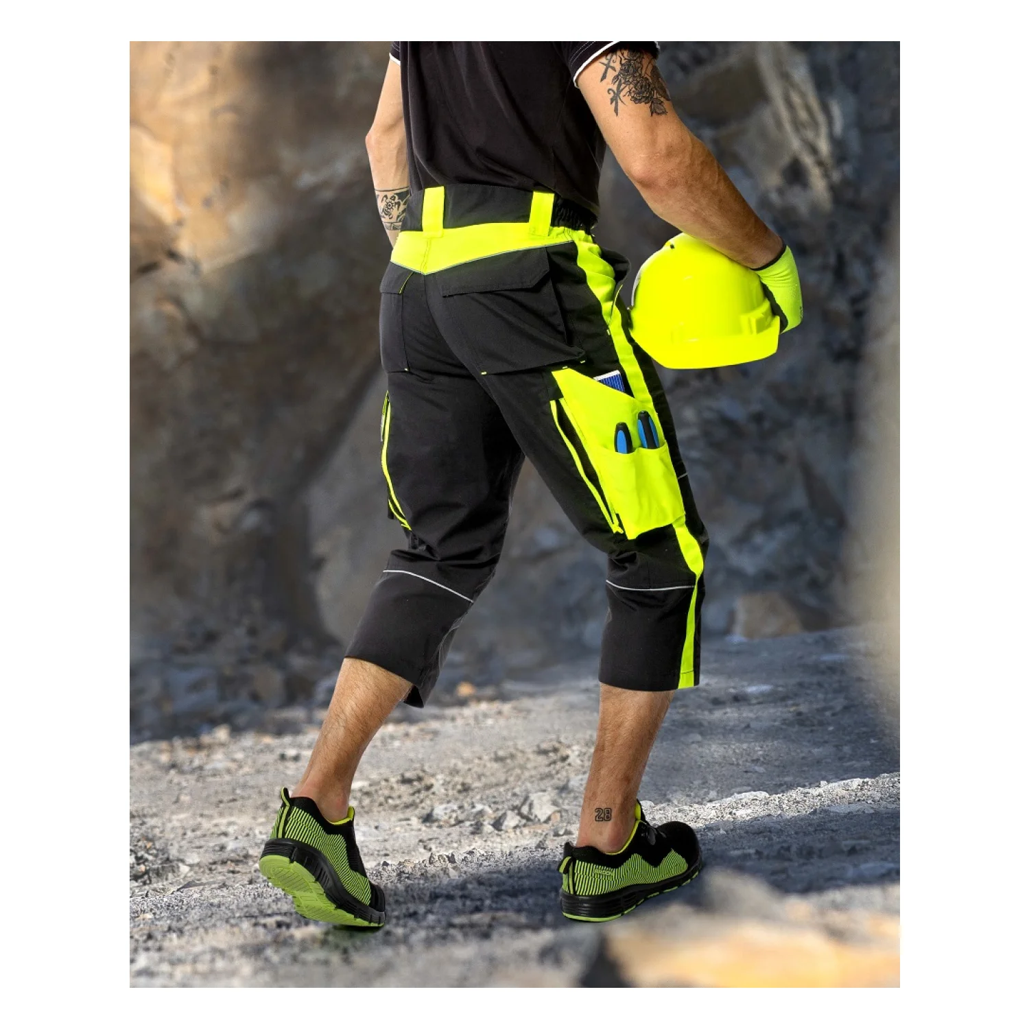 Ardon Nadrág 3/4 ARDON®NEON sárga
