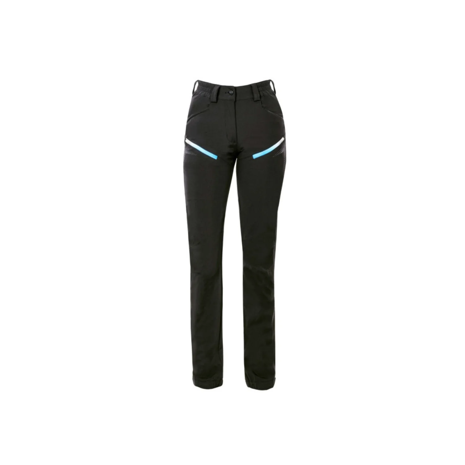 ARDON®CREATRON - női sztreccs softshell nadrág fekete/kék