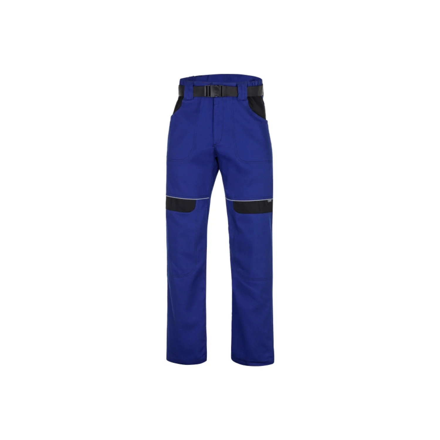 ARDON®COOL TREND - férfi derekas szerelő nadrág, rövidített kék/fekete