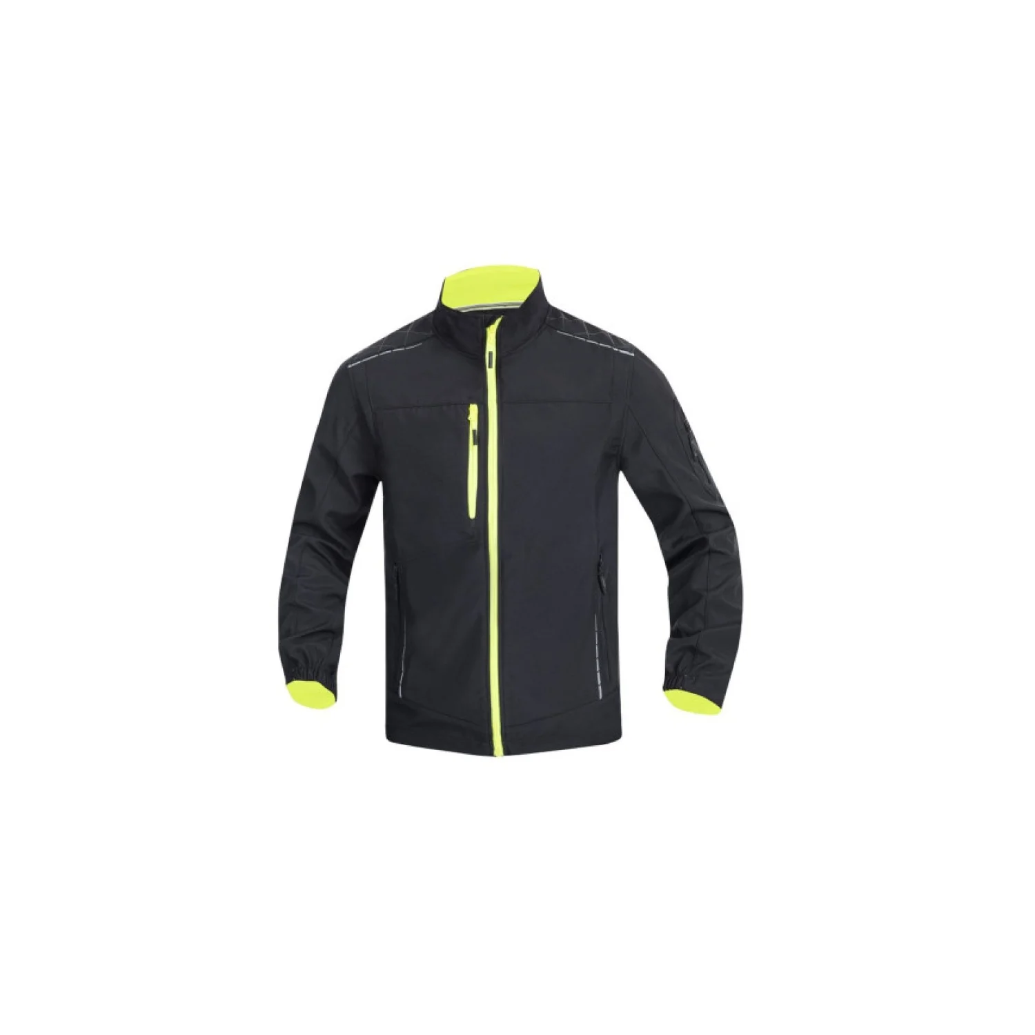 ARDON®VISION - férfi téli softshell kabát fekete/sárga