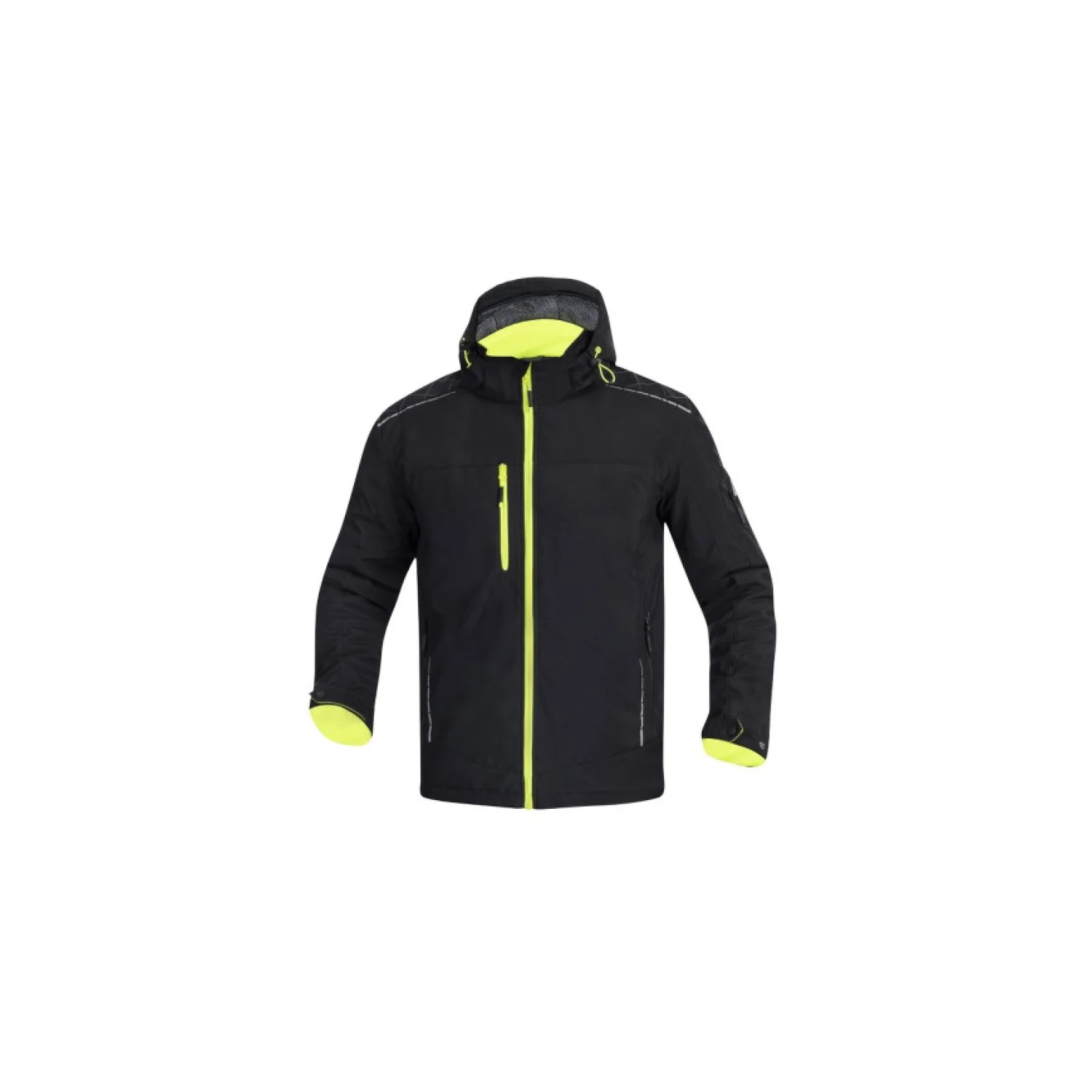 ARDON®VISION - férfi téli softshell kabát fekete/sárga