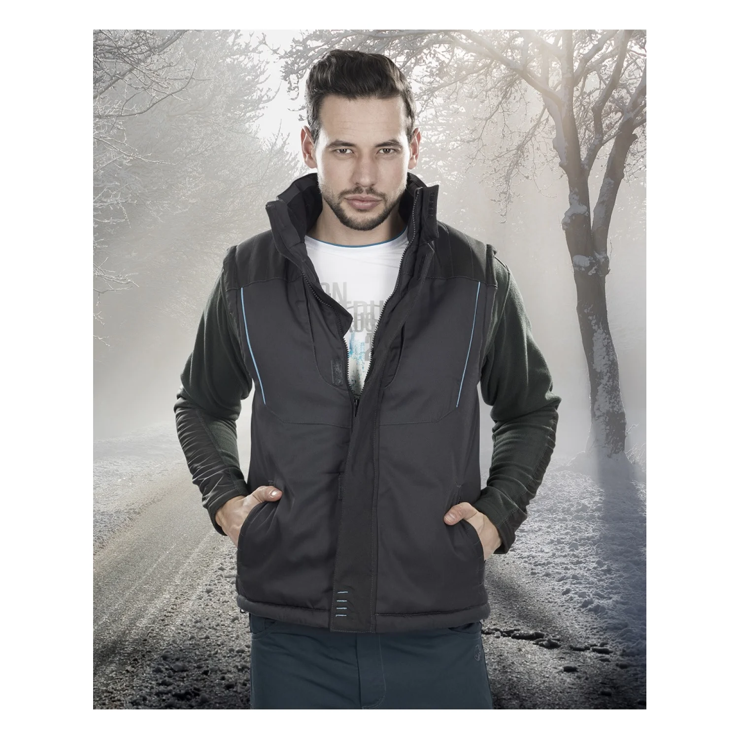 Ardon Mellény ARDON®4TECH 06 téli szürke