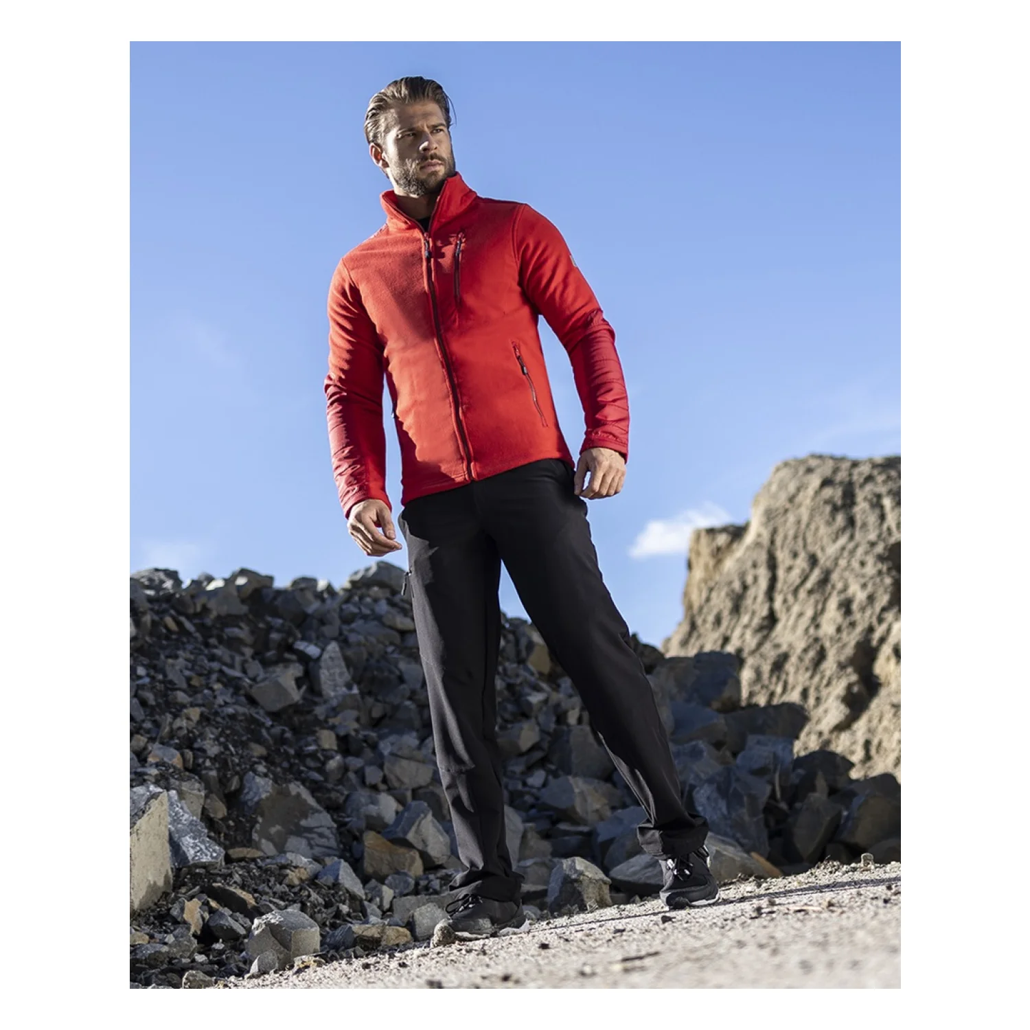 Ardon FLEECE melegítő felső ARDON®4TECH piros