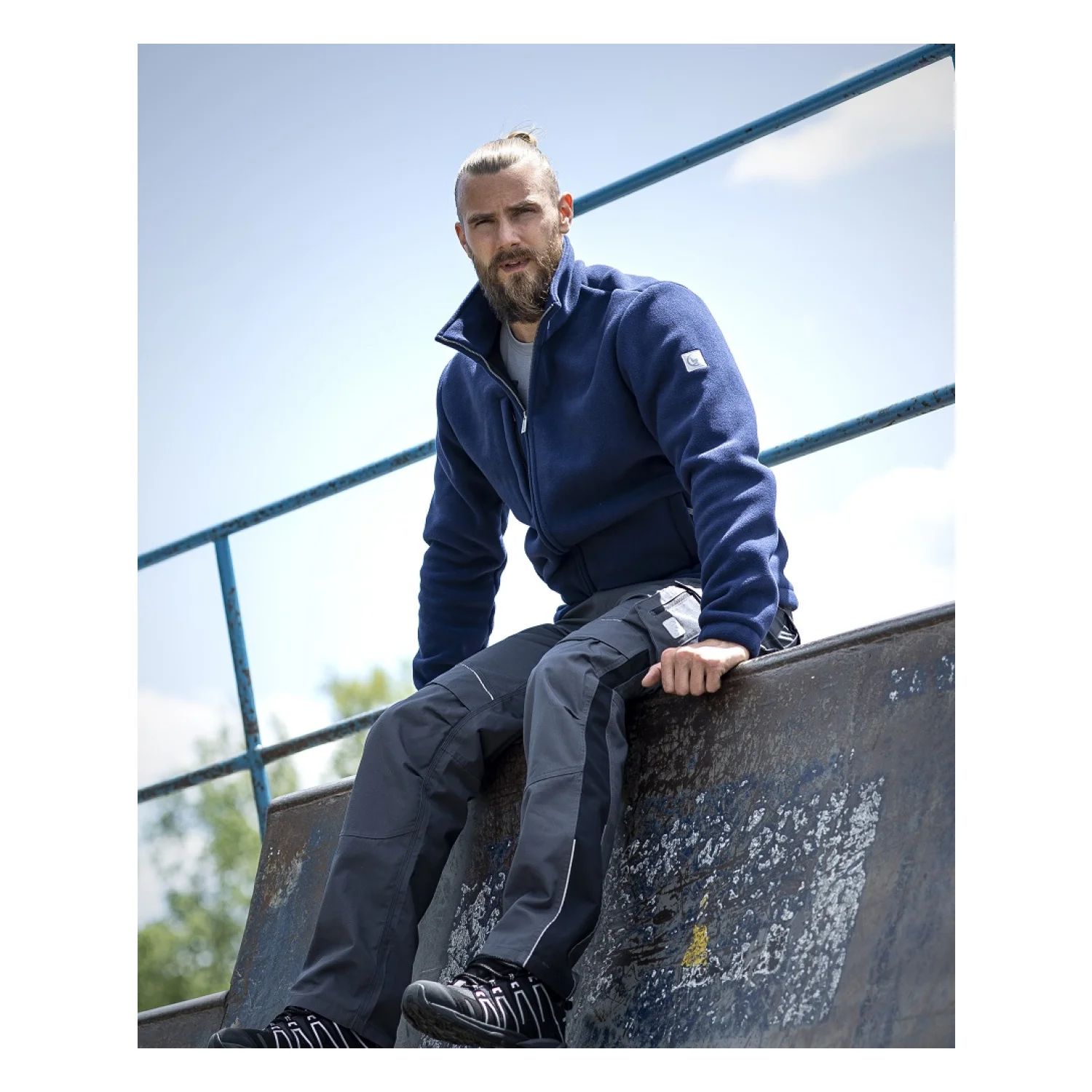 Ardon Melegítő felső fleece ARDON®Polar 450 kék