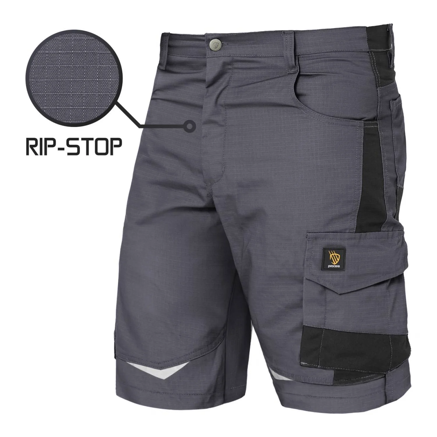 PROCERA Helicon rip-stop rövidnadrág szürke
