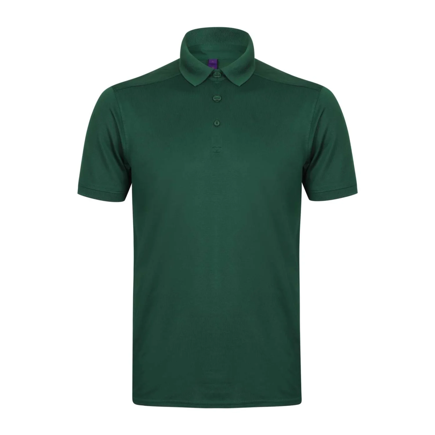 Henbury Férfi slim fit stretch galléros póló Bottle