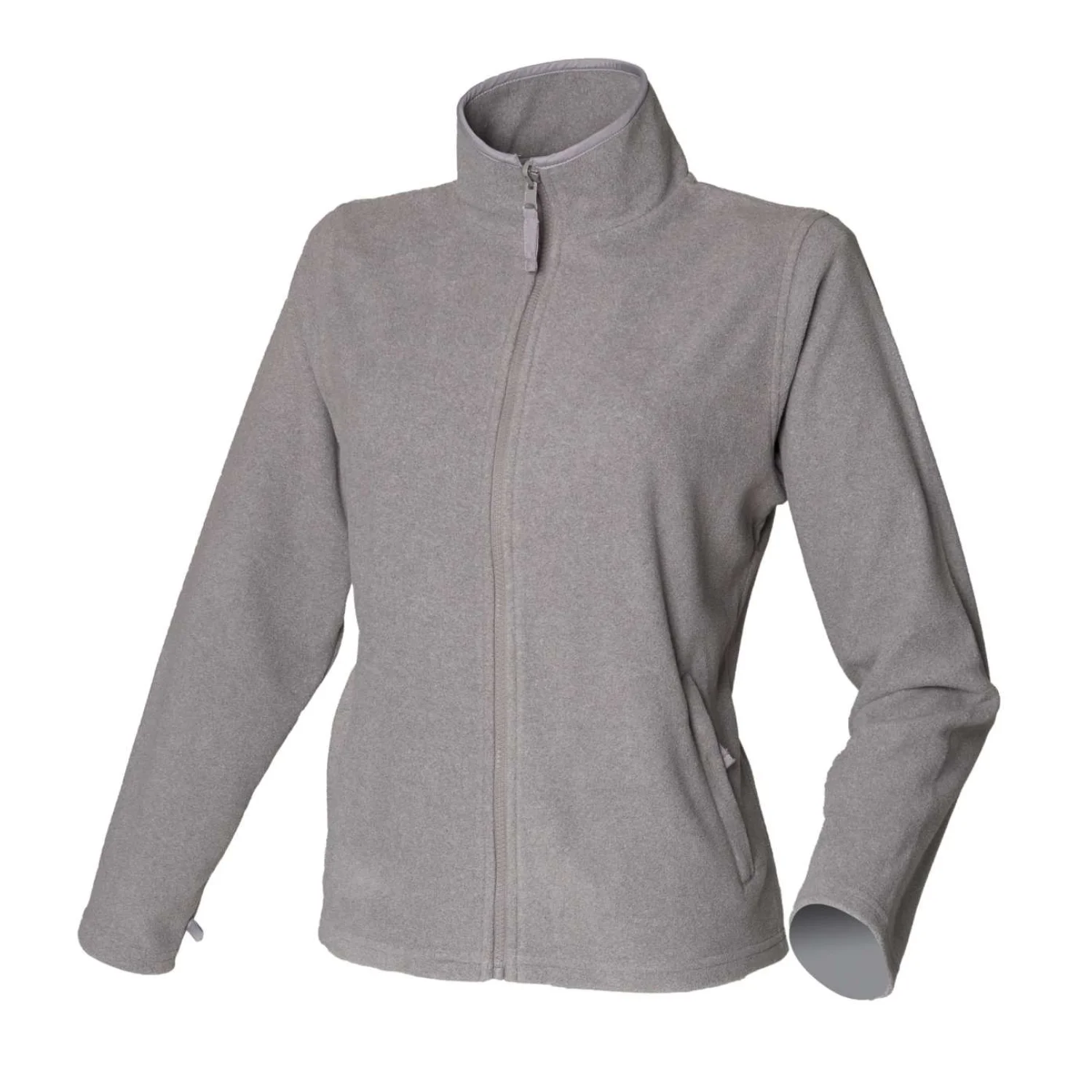 Henbury Női polár kabát pulóverek és kardigán Heather Grey